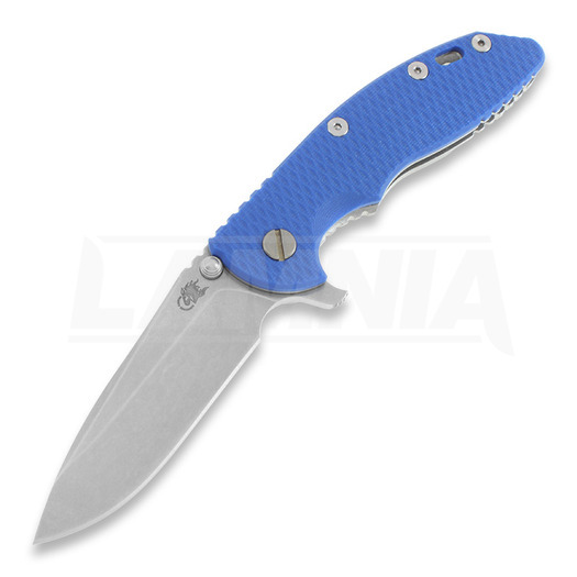 Hinderer XM-18 3,5" Spearpoint vouwmes, blauw