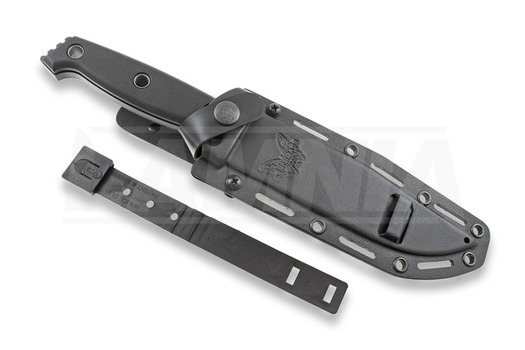 Coltello Benchmade Arvensis, nero, dentatura lama 119SBK