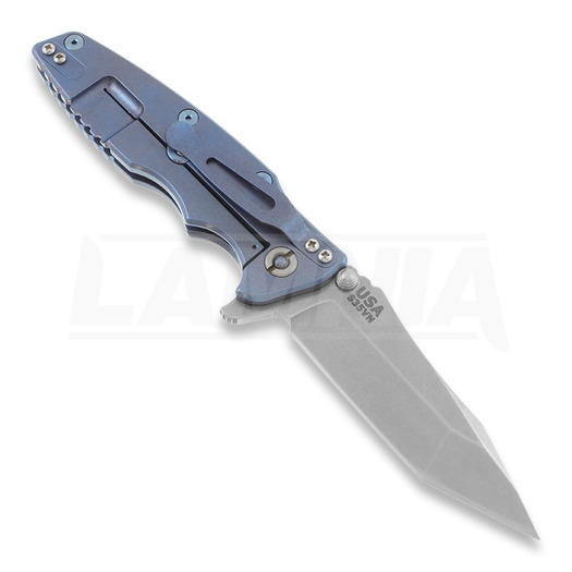 Navalha Hinderer Eklipse Ti, azul