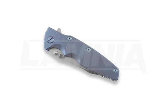 Coltello pieghevole Hinderer Eklipse Ti, blu