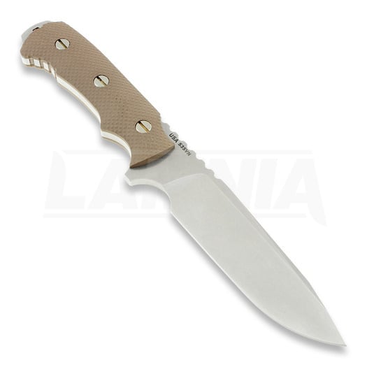 Hinderer Field Tac 5.5 kniv, brun