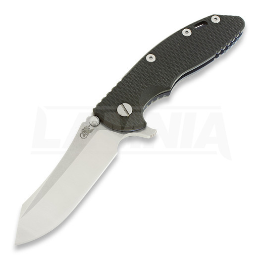 Hinderer XM-18 3,5" Skinner 2-tone összecsukható kés, black/battle finish