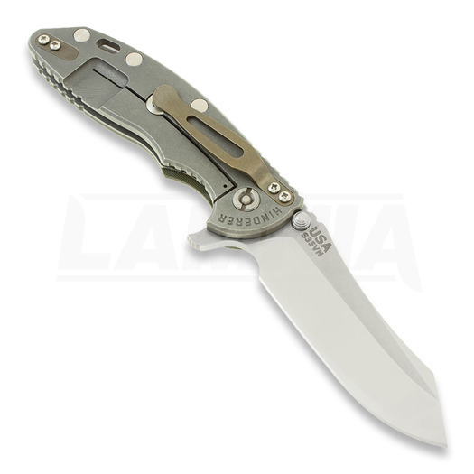 Hinderer XM-18 3,5" Skinner 2-tone foldekniv, battle finish