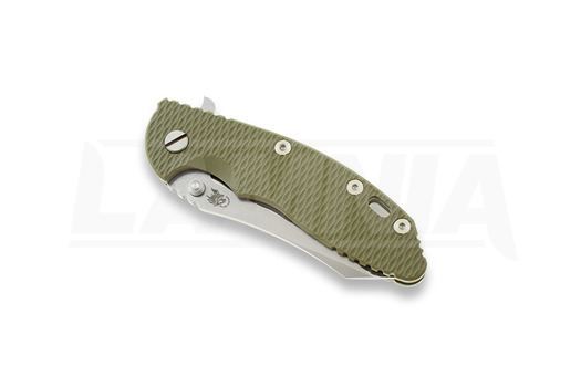 Navalha Hinderer XM-18 3,5" Skinner 2-tone, OD/ battle finish