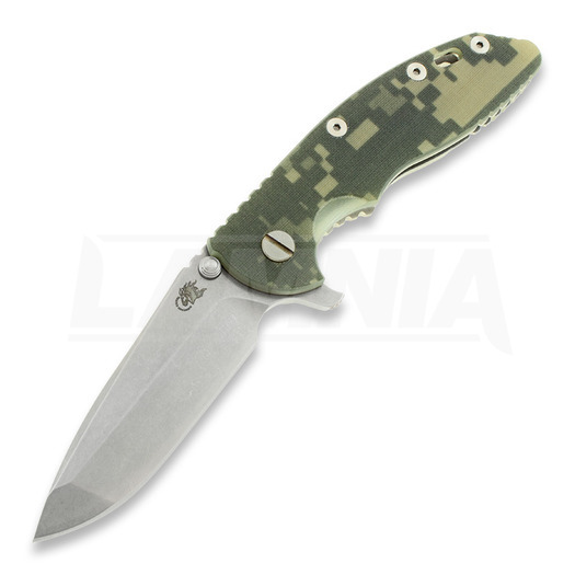 Hinderer XM-18 3,5" Spanto vouwmes, acu camo