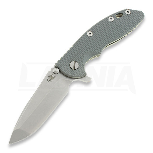 Coltello pieghevole Hinderer XM-18 3,5" Spanto, grigio