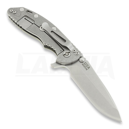 Coltello pieghevole Hinderer XM-18 3,5" Spanto, grigio