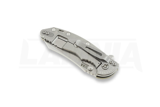 Navalha Hinderer XM-18 3,5" Skinner, marrom