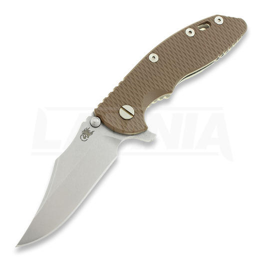 Πτυσσόμενο μαχαίρι Hinderer XM-18 3,5" bowie, καφέ