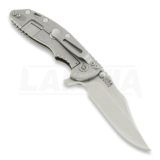 Briceag Hinderer XM-18 3,5" bowie, negru