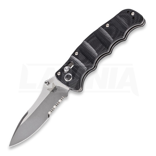 Nóż składany Benchmade Nakamura Axis, ząbkowane ostrze 484S