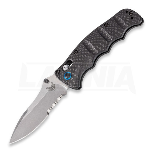 Πτυσσόμενο μαχαίρι Benchmade Nakamura Axis Carbon Fibre, πριονωτή λάμα 484S-1