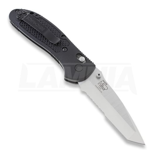 Coltello pieghevole Benchmade Griptilian, tanto, dentatura lama 553S