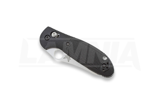 Benchmade Mini-Griptilian összecsukható kés, furat, fűrészfogú 555SHG