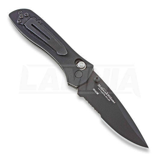 Skladací nôž Benchmade Sequel, čierna, zúbkovaný 707SBK