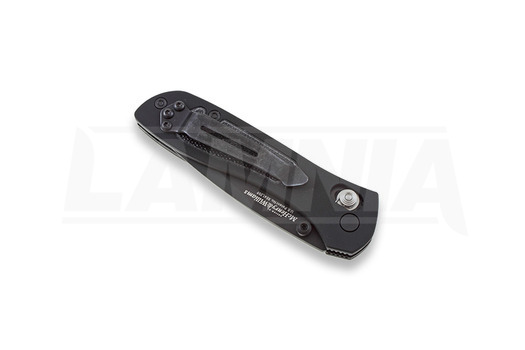 Benchmade Sequel folding knife, black, combo edge 707SBK