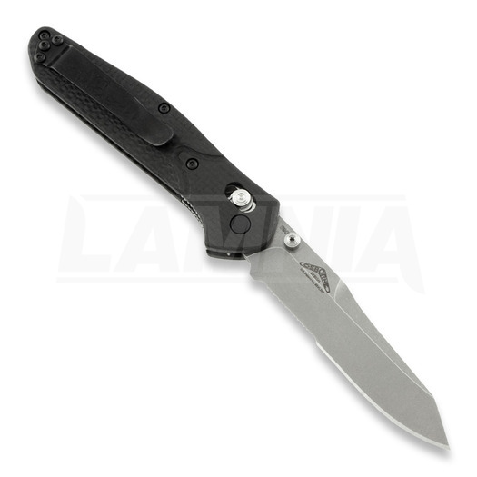 Benchmade Osborne Carbon Fibre összecsukható kés, fűrészfogú 940S-1