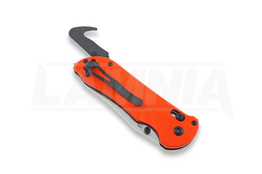 Benchmade Triage fällkniv, orange, tandad 915S-ORG