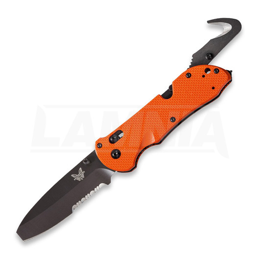 Benchmade Triage Blunt Tip folding knife, orange 916SBK-ORG