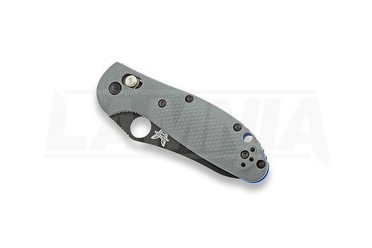 Benchmade Mini-Griptilian G10 折り畳みナイフ, 空隙, 黒 555BK-1