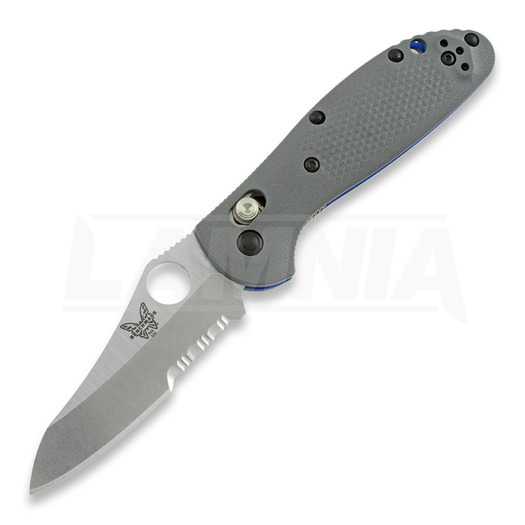 Πτυσσόμενο μαχαίρι Benchmade Mini-Griptilian G10, oπή, πριονωτή λάμα 555S-1