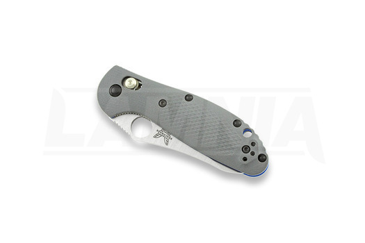 Benchmade Mini-Griptilian G10 折り畳みナイフ, 空隙, 鋸歯状 555S-1