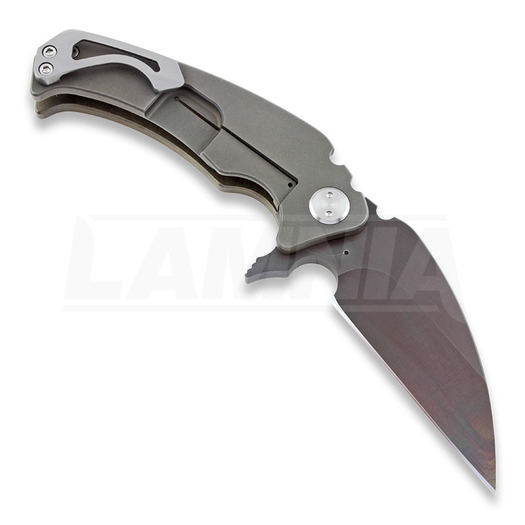 Medford Flipper FUK סכין מתקפלת, Bronze Ti, flamed bevel