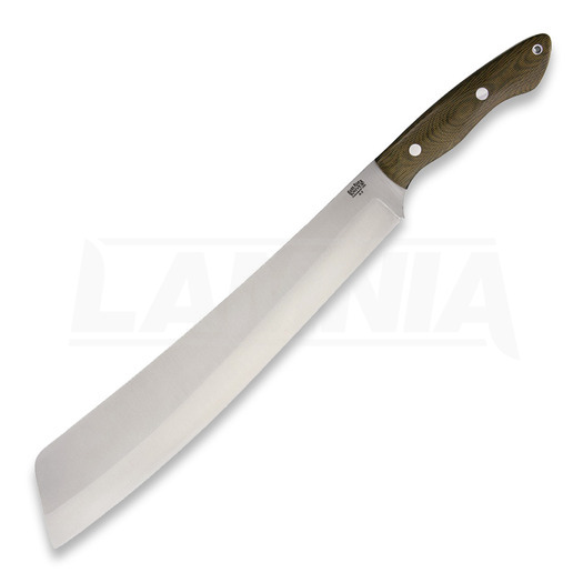 Machete Bark River Senegal Green Canvas Micarta