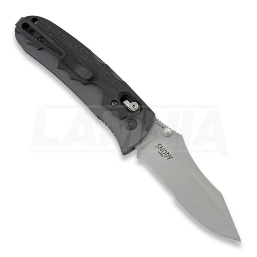 Nóż składany Benchmade Resistor 420S, ząbkowane ostrze C377000421