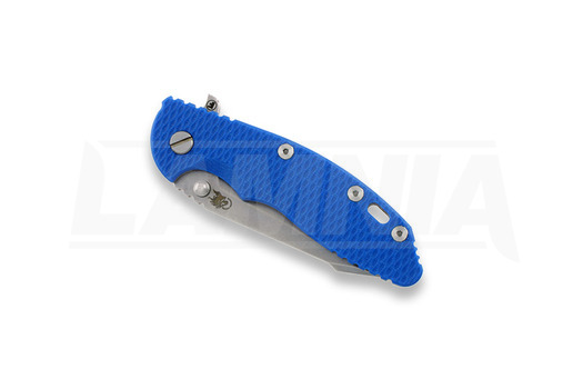 Hinderer XM-18 3,5 Fatty Harpoon Tanto vouwmes, blauw