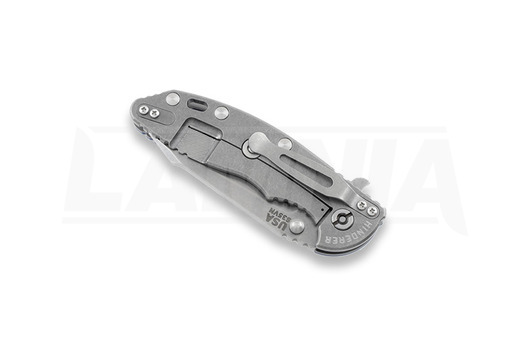 Hinderer XM-18 3,5 Fatty Harpoon Tanto vouwmes, blauw