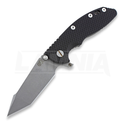 Πτυσσόμενο μαχαίρι Hinderer XM-18 3,5 Fatty Harpoon Tanto, μαύρο