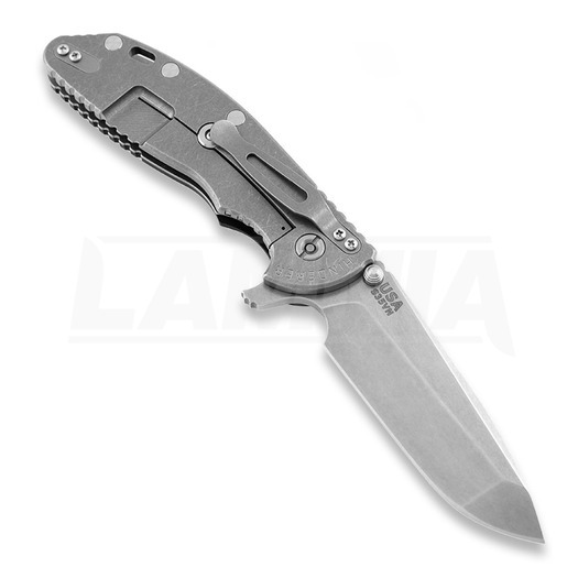 Hinderer XM-24 Spanto összecsukható kés, fekete