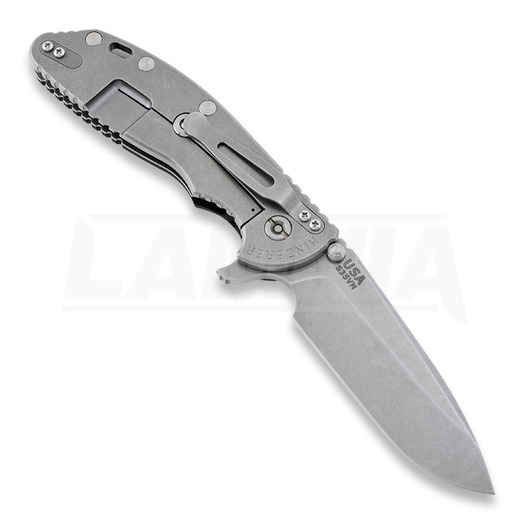 Hinderer XM-24 Spear point vouwmes, zwart