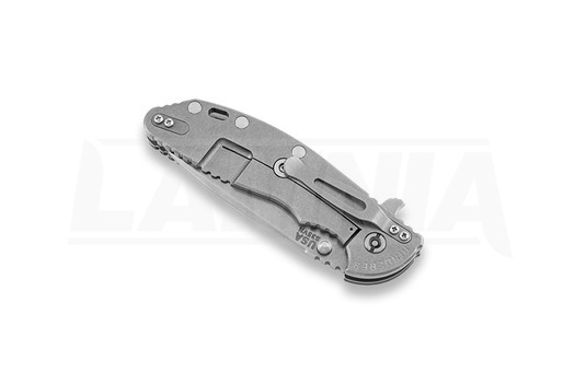 Hinderer XM-24 Spear Point foldekniv, stonewashed, FDE