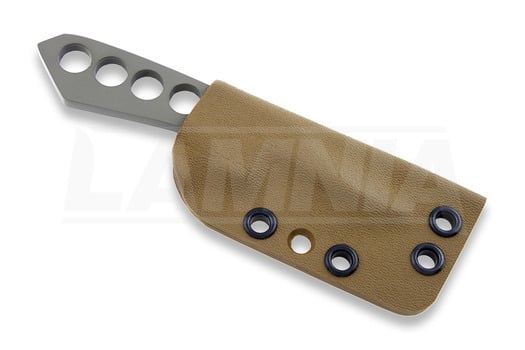 Krypteia Motsognir neck knife, coyote brown