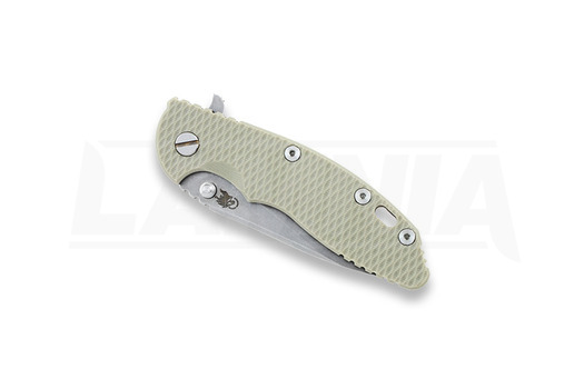 Hinderer XM-18 3,5" Slicer foldekniv, Sand G-10/Ti bronze