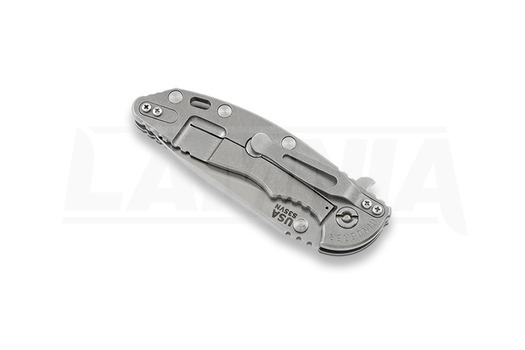 Hinderer XM-18 3,5" Slicer összecsukható kés, Grey G-10