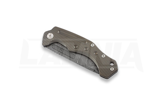 Fox Knives Desert Fox Damascus Bronze folding knife FX-521DRB