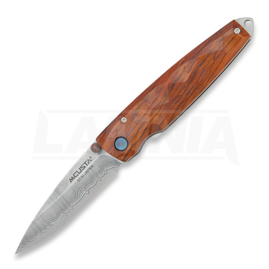 Coltello pieghevole Mcusta Tsuchi Damascus, Cocobolo