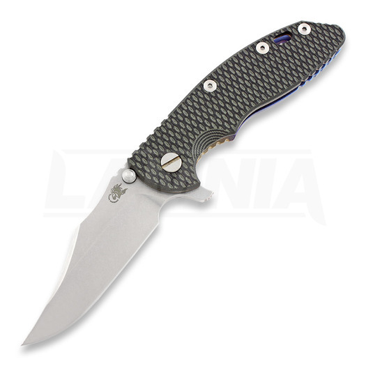 Zavírací nůž Hinderer XM-18 3,5" Bowie Containment Series, green/black