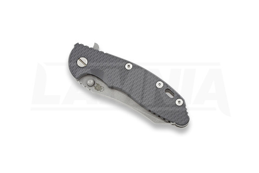 Hinderer XM-18 3,5" Skinner Containment Series vouwmes, dark grey