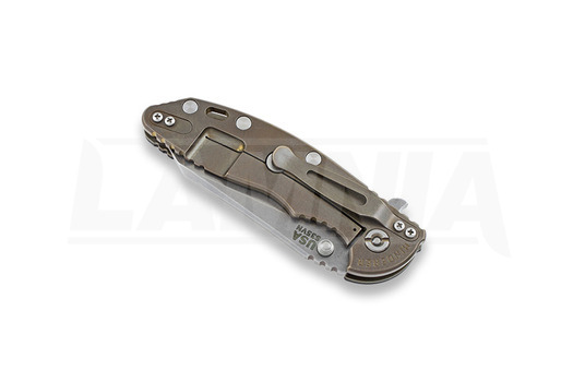 Сгъваем нож Hinderer XM-18 3,5" Wharncliffe Fatty, Bronze Ti/Black G-10