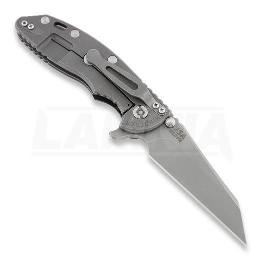 Briceag Hinderer XM-18 3,5" Wharncliffe Fatty, working finish TI