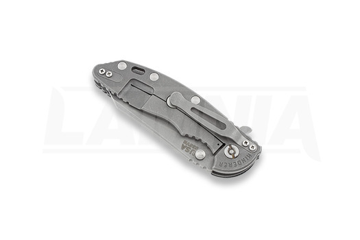 Hinderer XM-18 3,5" Wharncliffe Fatty 折り畳みナイフ, working finish TI