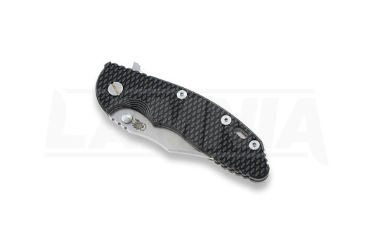 Saliekams nazis Hinderer XM-18 3,5" Bowie Containment Series, black/green