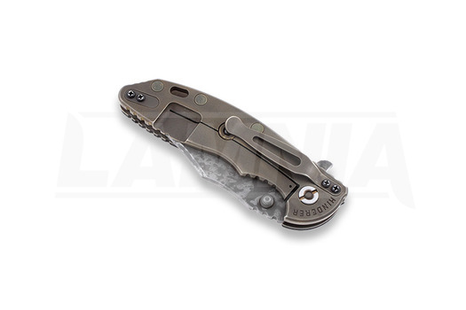 Hinderer XM-18 3,5" Battle Field összecsukható kés, fekete