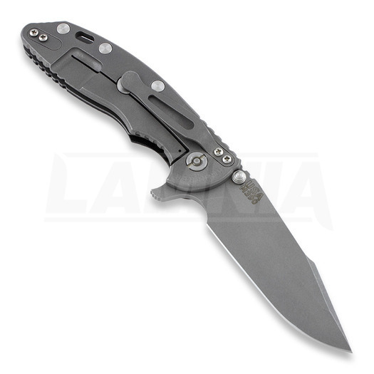 Hinderer XM-18 3,5" M390 Harpoon Spanto vouwmes, zwart