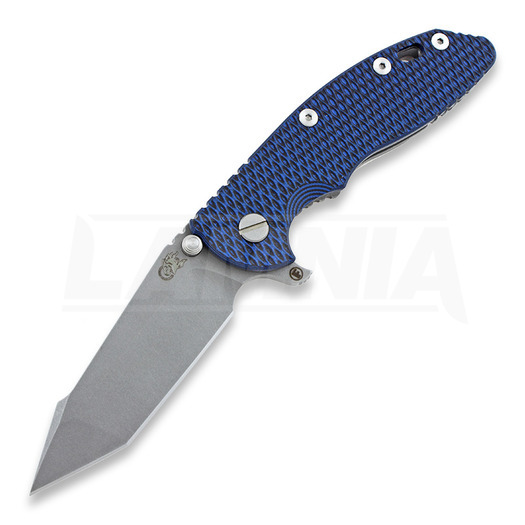 Πτυσσόμενο μαχαίρι Hinderer XM-18 3,5" Harpoon Tanto Fatty, black/blue