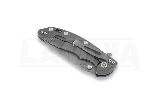 Briceag Hinderer XM-18 3,5" Harpoon Tanto Fatty, black/blue